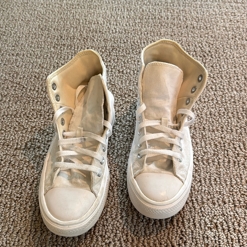 Chuck Taylor All Star Move Platform White Size 7.5